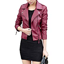 Chaqueta de cuero mujer