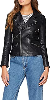 Chaqueta cuero de cordero mujer