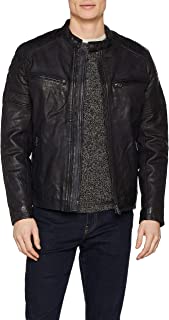 Chaqueton de cuero para hombre