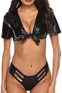 Conjunto De piel Patente Lencería 